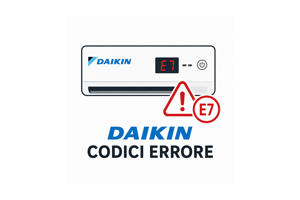 Codici errori Daikin