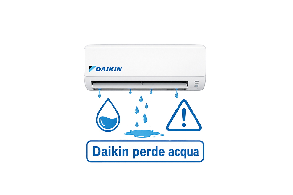 Condizionatore Daikin perde acqua
