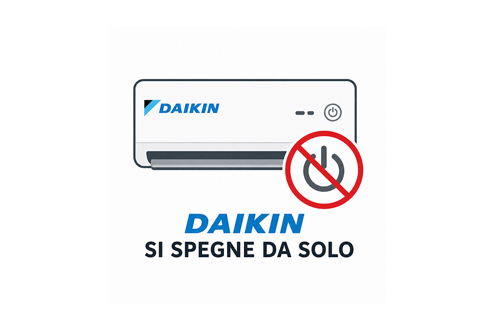 Daikin si spegne da solo